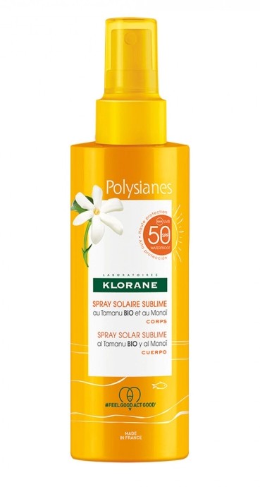 Klorane Polysianes SPF 50+ Spray Solaire Sublime 200ml 